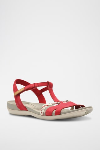 Sandalias de nobuk Tealite Grace - Rojo