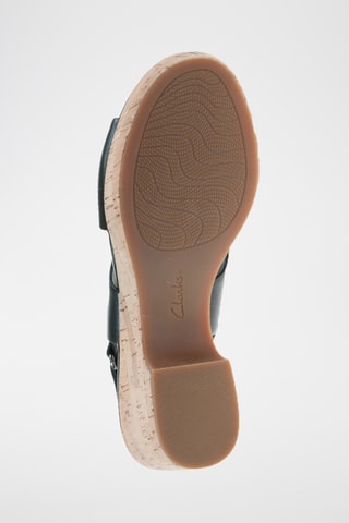 Sandalias de piel de tacón Maritsa Lara - Negro