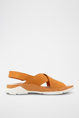 Sandalias de nobuk Tri Alexia - Marrón