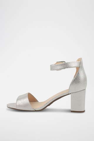 Sandalias de tacón Deva - Plateado