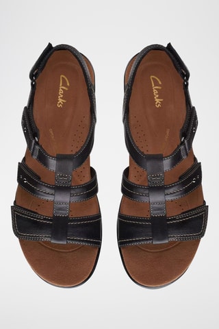 Sandalias de piel Kitly Step - Negro