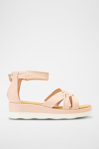 Sandalias con plataforma Clara - Rosa