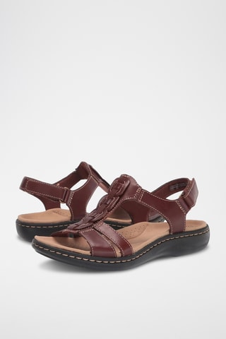 Sandalias de piel Laurieann Kay - Marrón