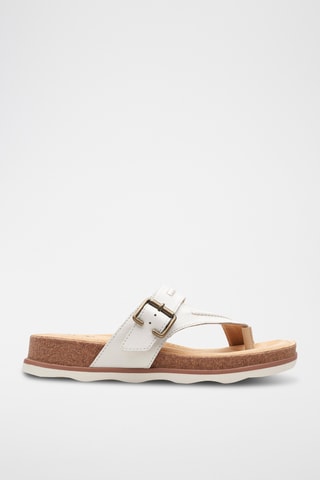 Sandalias de piel Brynn - Blanco