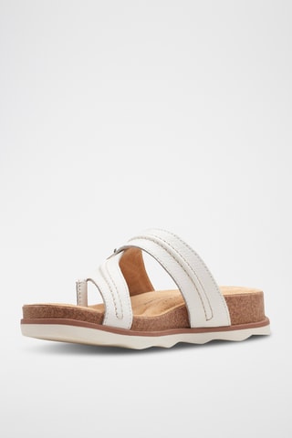 Sandalias de piel Brynn - Blanco