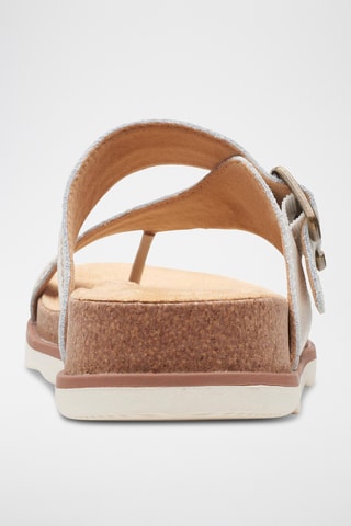 Sandalias de piel Brynn - Blanco