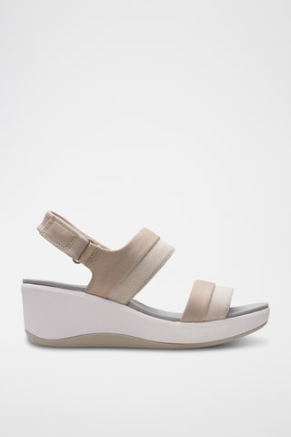 Sandalias de cuña Step Cali Muir - Beige