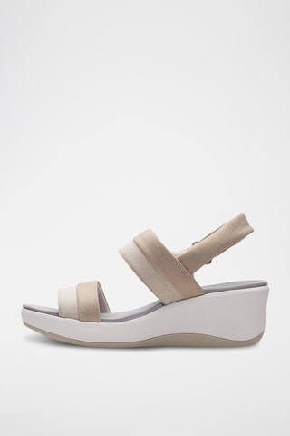 Sandalias de cuña Step Cali Muir - Beige