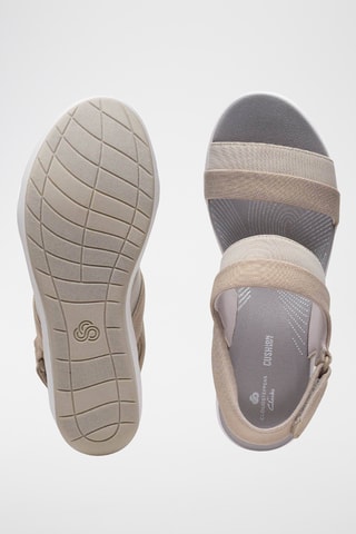 Sandalias de cuña Step Cali Muir - Beige