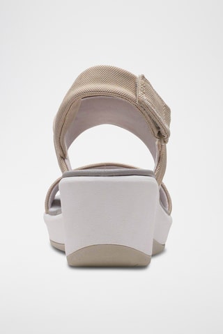 Sandalias de cuña Step Cali Muir - Beige