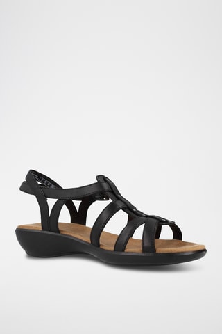 Sandalias de piel Roza Jaida - Negro
