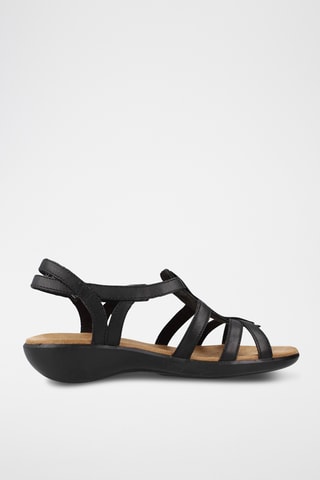 Sandalias de piel Roza Jaida - Negro