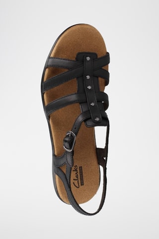 Sandalias de piel Roza Jaida - Negro