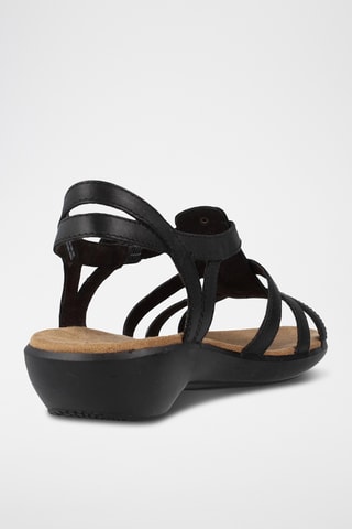 Sandalias de piel Roza Jaida - Negro