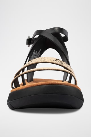 Sandalias de piel Jemsa - Negro