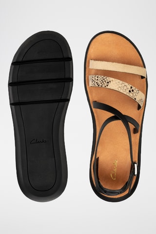 Sandalias de piel Jemsa - Negro