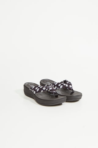 Sandalias de cuña Arla - Negro