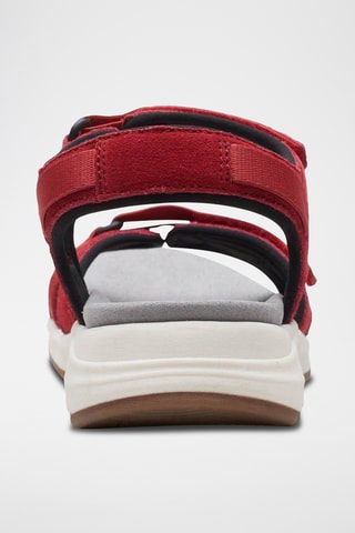 Sandalias de nobuk Solan Drift - Rojo