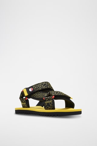 Sandalias Pikachu Pokémon - Negro