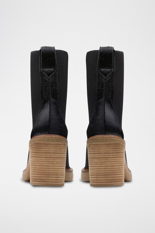 Botines Chelsea de piel Cassiano - Negro