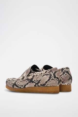 Derbies de nobuk Wallabee Loafer - Gris claro