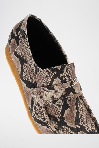 Derbies de nobuk Wallabee Loafer - Gris claro