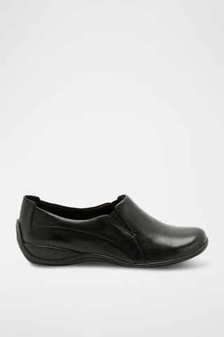 Mocasines de piel Coffee - Negro