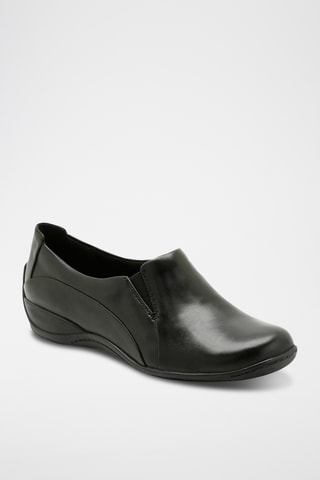 Mocasines de piel Coffee - Negro