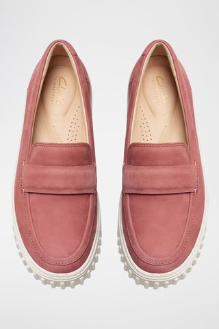 Mocasines de nobuk Mayhill Cove - Rosa viejo