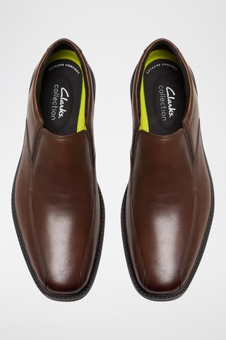 Mocasines de piel Bolton - Marrón