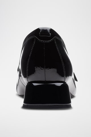 Mocasines de piel de charol Seren55 Trim - Negro