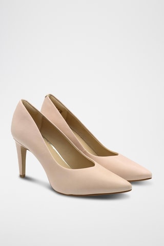 Zapatos de piel de tacón Genoa85 - Rosa claro