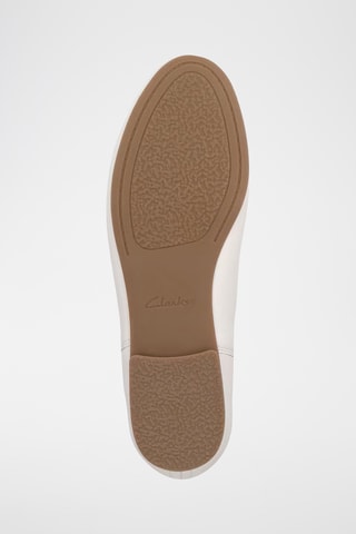 Bailarinas de piel Fawna - Blanco