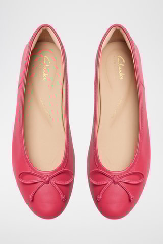 Bailarinas de piel Fawna - Fucsia