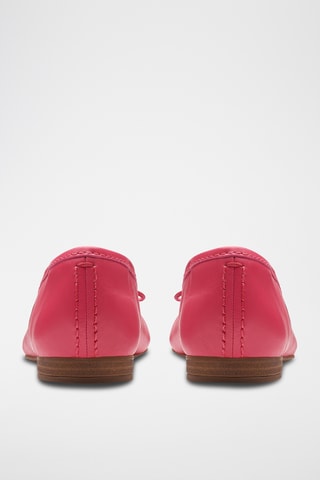 Bailarinas de piel Fawna - Fucsia