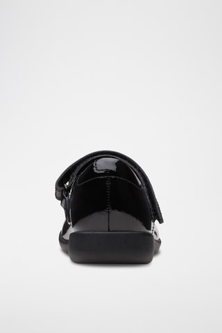 Babies de piel de charol Etch Mist K - Negro