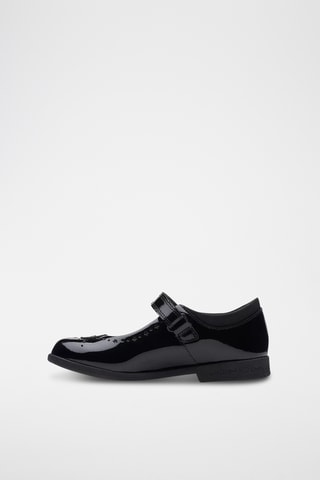 Babies de piel de charol MagicStepBarO - Negro