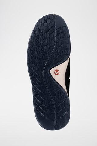 Náuticos de nobuk Un - Azul marino