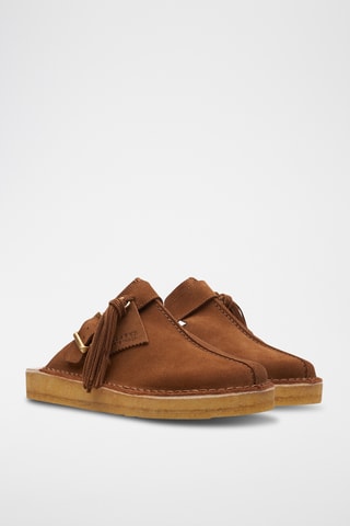 Zuecos de nobuk Trek - Camel