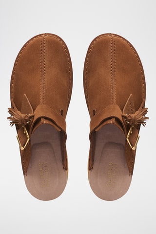 Zuecos de nobuk Trek - Camel