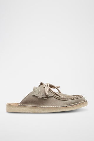 Zuecos de nobuk Desert Nomad - Gris