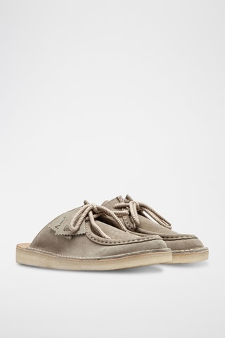 Zuecos de nobuk Desert Nomad - Gris