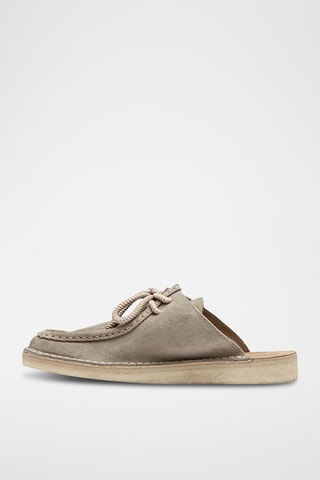 Zuecos de nobuk Desert Nomad - Gris