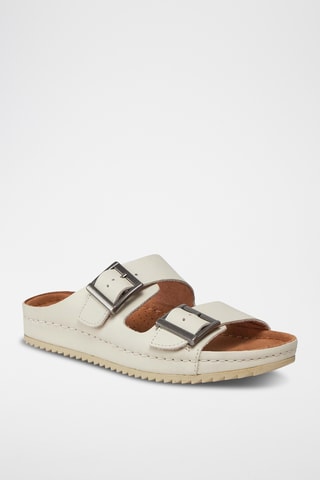 Sandalias de piel Brookleigh - Crudo
