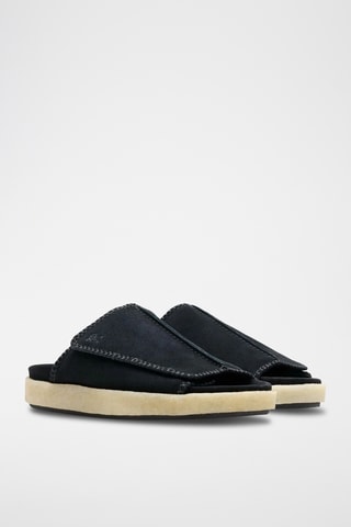 Sandalias de nobuk OverleighSlide - Negro