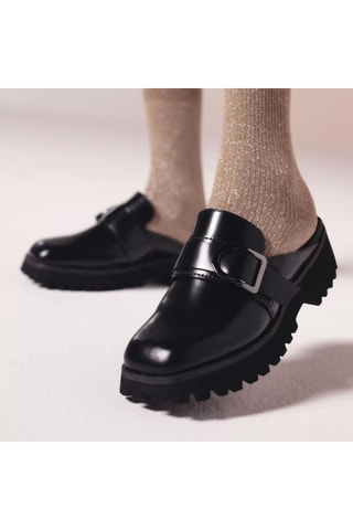 Sandalias de piel Stayso Free - Negro