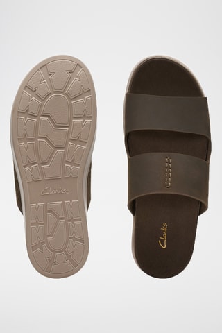 Sandalias de piel Sunder - Verde oliva