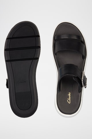 Sandalias de piel Jemsa - Negro