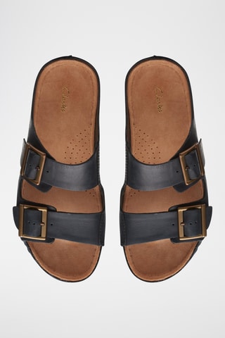 Sandalias de piel Brookleigh - Negro