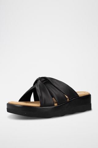 Sandalias con plataforma Clara - Negro